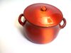 Piral Italian Terracotta 5.5 Quart Stew, Stock pot with cover, Sole